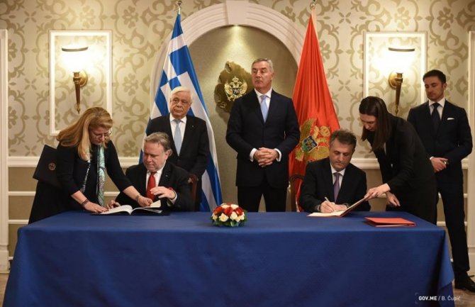 Potpisan Protokol o readmisiji između Crne Gore i Grčke