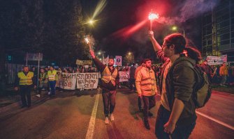 Novi protest u Podgorici: Mi smo ovdje država, opozicija da se mijenja (VIDEO)
