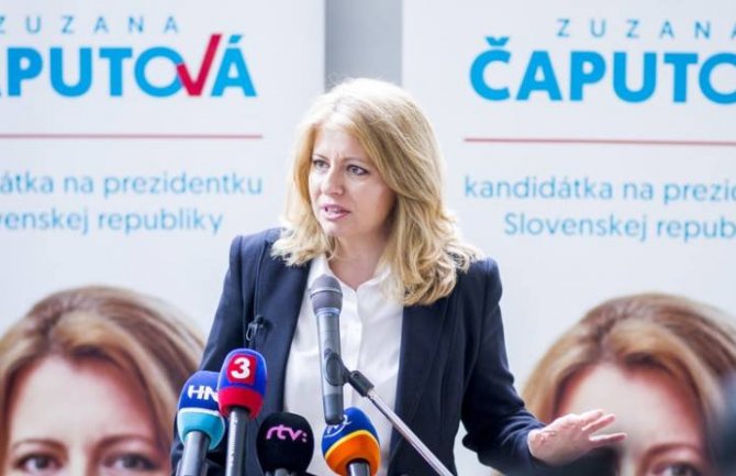 Čaputova dobila prvi krug predsjedničkih izbora u Slovačkoj