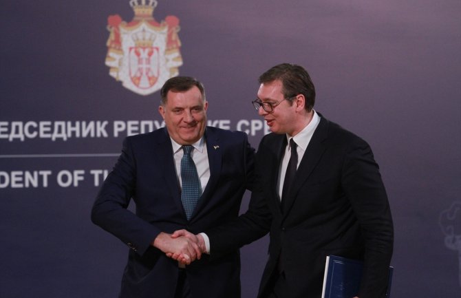 Vučić i Dodik poručili: Početak radova na autoputu Beograd - Sarajevo u drugoj polovini juna