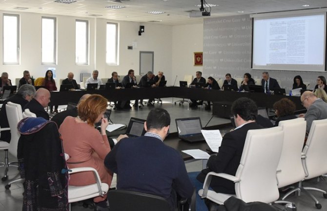 Održana LIV sjednica V saziva Senata Univerziteta Crne Gore