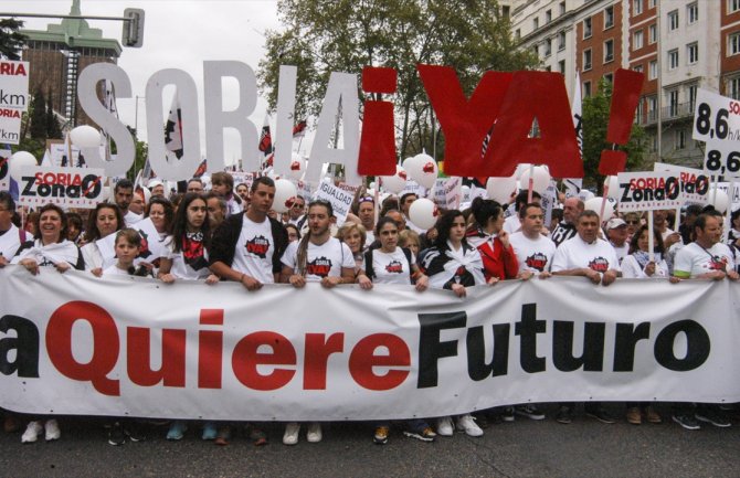 Madrid: Protesti protiv doseljavanja stanovnika u velike gradove