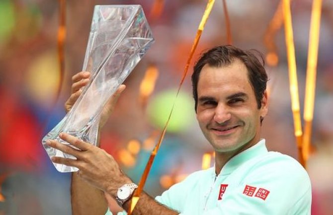 Federer četvrti put osvojio titulu u Majamiju
