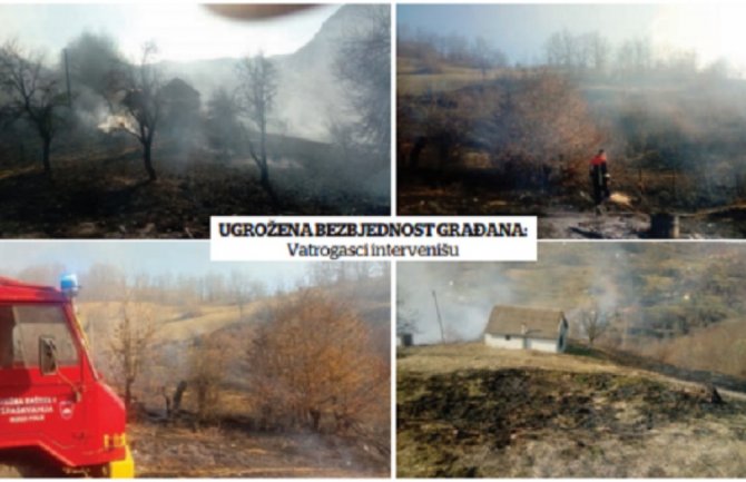 Vatrogasci u BP ne staju: Gorjele štale i pomoćni objekti, ugrožene i kuće