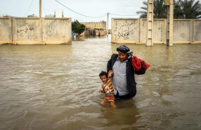 U Iranu evakuacija stanovništva zbog poplava, najmanje 70 mrtvih
