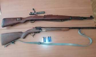 Bijelo Polje: Pronađene puške i municija u ilegalnom posjedu