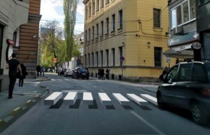 Sarajevo dobija prvi 3D pješački prelaz