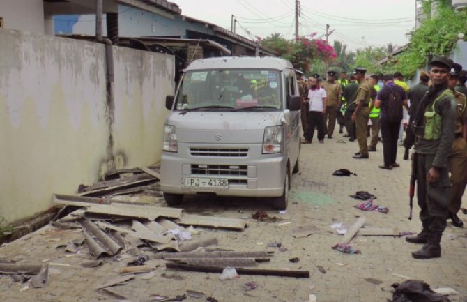 Dvije osobe preživjele eksploziju u skrovištu ekstremista u Šri Lanki