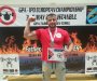 Bjelopoljac opet osvojio zlato na Evropskom prvenstvu: Podigao 210 kg