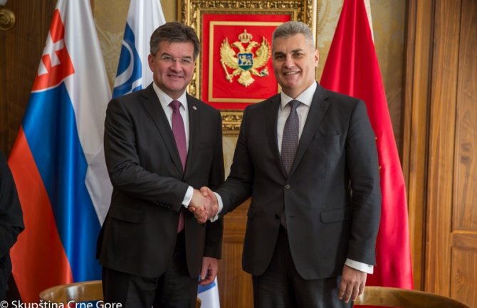 Slovačka će nastaviti da bude snažan zagovornik evropske budućnosti CG