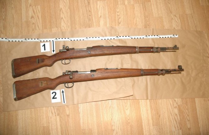 U Baru policija pronašla i oduzela dvije puške, u Podgorici pronađena dva odbačena pištolja