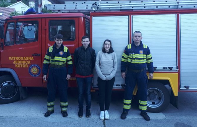 Vatrogasci iz Kotora spasili mladi ruski par, izgubili se na Vrmcu