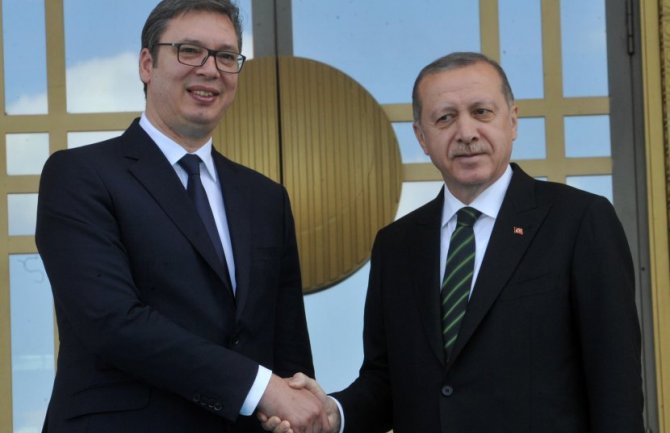 Vučić i Erdogan: Mir i stabilnost u regionu važni i za Evropu
