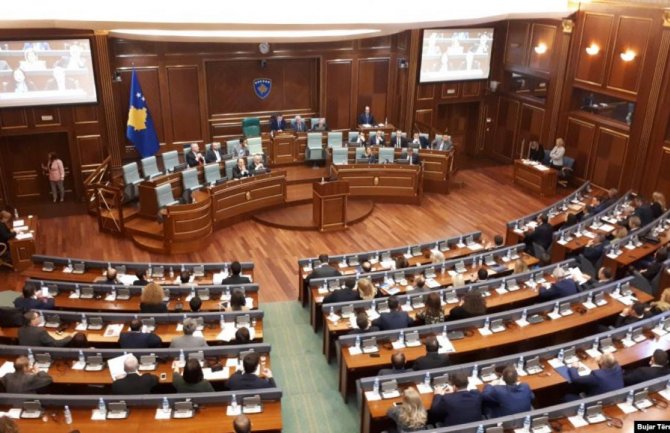 Skupština Kosova usvojila rezoluciju o „genocidu Srbije na Kosovu“