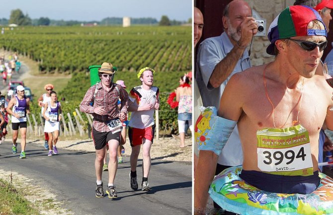 Ovaj francuski maraton je jedinstven: Učesnici piju vino i jedu sir(VIDEO)