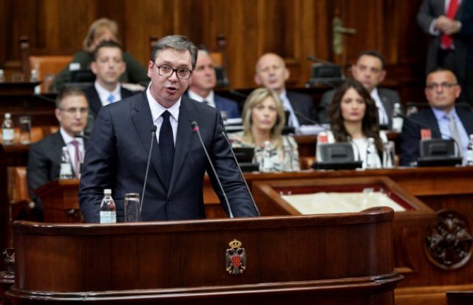 Vučić: Srbija neće dozvoliti etničko čišćenje na Kosmetu