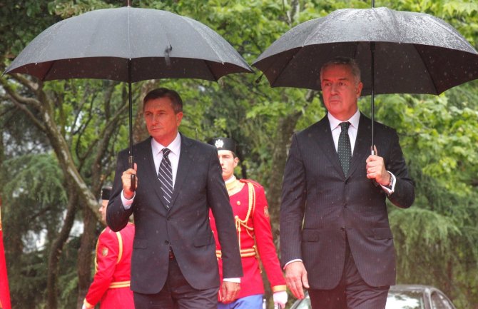 Pahor stigao u zvaničnu posjetu Crnoj Gori