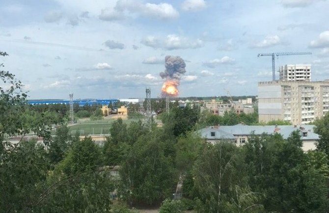 Rusija: Serija eskplozija u fabirici za proizvodnju eksploziva,42 povrijeđenih (VIDEO)