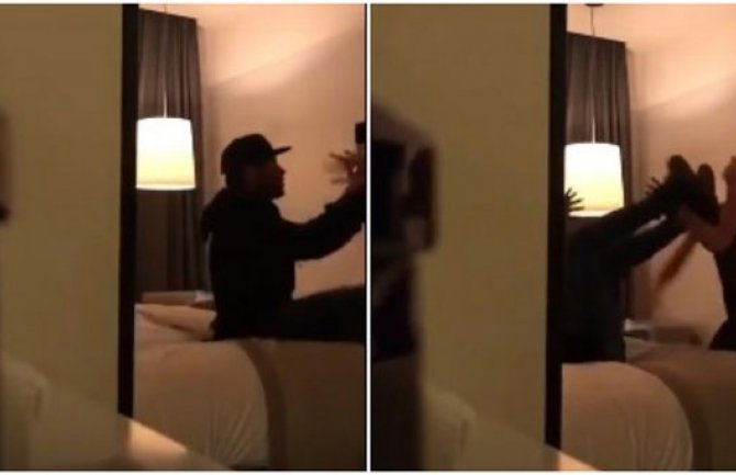 Novi problemi za Nejmara, objavljen snimak tuče sa manekenkom u hotelu (VIDEO)