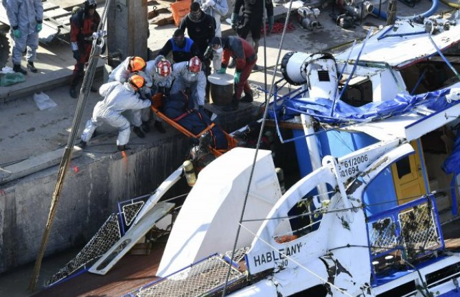 Izvučena četiri tijela iz olupine broda potonulog na Dunavu u Budimpešti