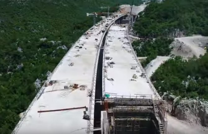 Projekat vijeka: Objavljen novi snimak radova na autoputu 
