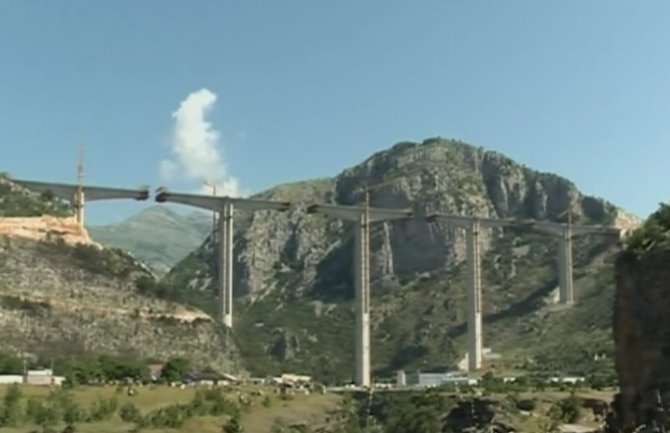 Najskuplji objekat autoputa most Moračica, vrijedan 74.5 milona eura