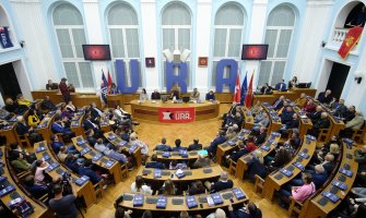 URA: Konvencijia i govornici  jasno potvrdili da u cetinjskoj vlasti dominira nesloga i sujeta