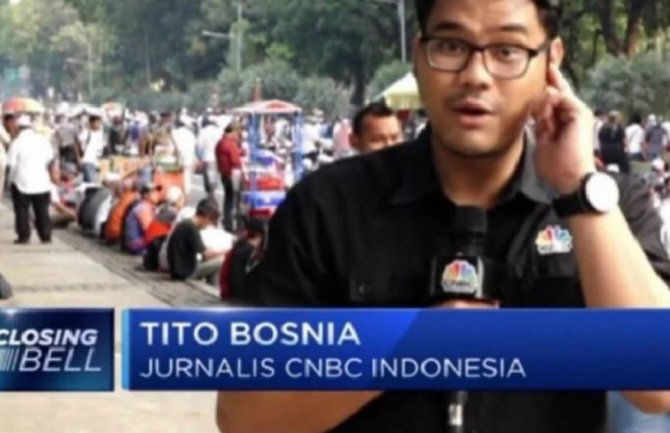 Indonezijski novinar zbog imena i prezimena postao hit (VIDEO)