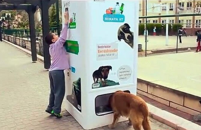 Automat u Istanbulu koji hrani pse lutalice (FOTO) (VIDEO)