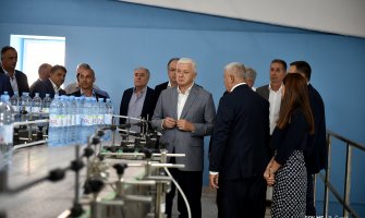 Marković otvorio u Gornjoj Bukovici novi pogon fabrike vode „Diva“, vrijednosti tri miliona eura 