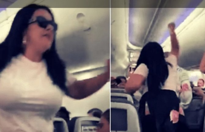 Putnica u avionu razbila svom momku laptop o glavu: Pogledao drugu ženu(VIDEO)
