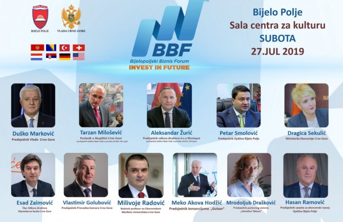 Bjelopoljski biznis forum 27.jula: Više od 100 učesnika, Marković otvara