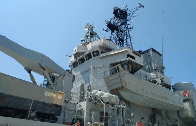 Brod Grčke Ratne mornarice u posjeti Mornarici Vojske Crne Gore(FOTO)