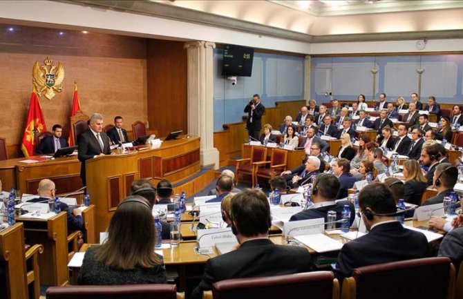 Crnogorski parlament izabrao  pet članova ASK-a