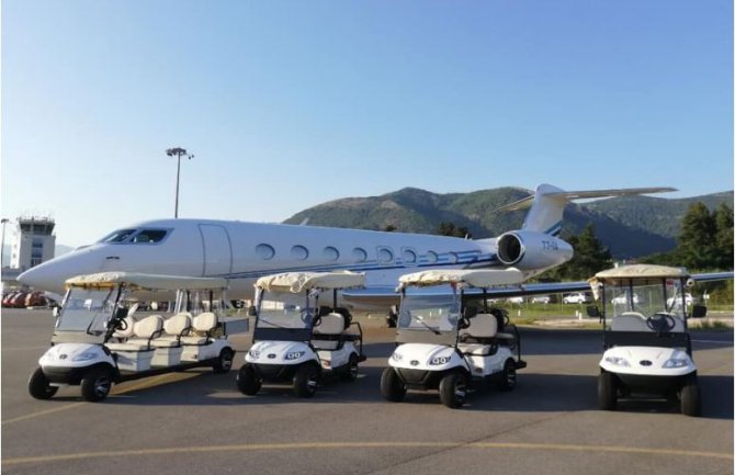 Aerodrom Tivat ima četiri električna vozila za prevoz putnika
