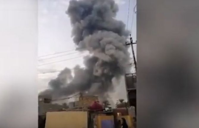 Bagdad: Eksplozije u skladištu oružja, ima poginulih (VIDEO)