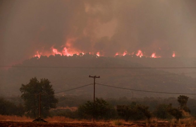 Grčkoj zbog požara prijeti velika ekološka katastrofa