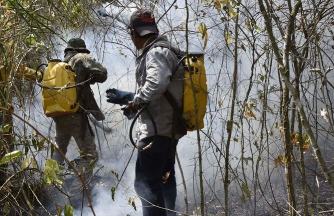 Predsjednik Bolivije obilazio požare u džungli, pa se izgubio