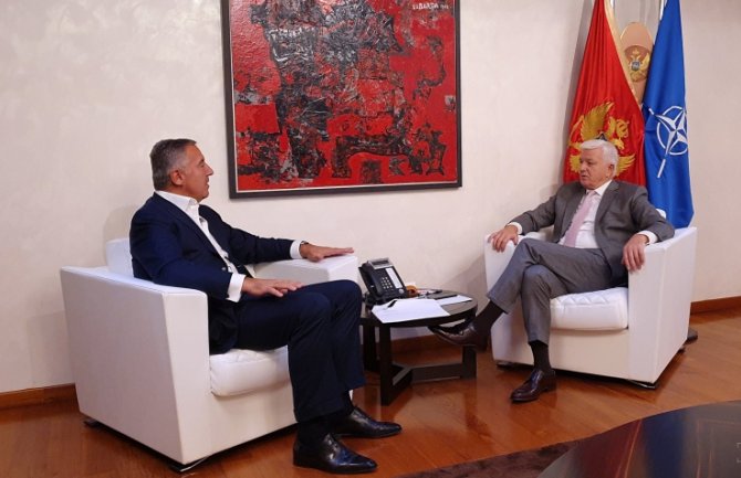 Đukanović i Marković razgovarali o najvažnijim državnim pitanjima