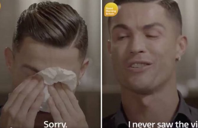 Ronaldo zaplakao gledajući snimak svog oca: Bio je pijanica, bilo je teško (VIDEO)