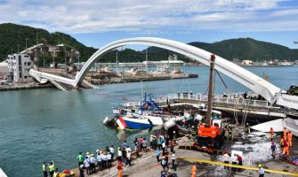 Tajvan: Srušio se most, ima nestalih