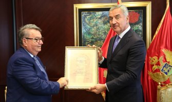 Đukanović dobio titulu počasnog člana Evropske fondacije(VIDEO)(FOTO)