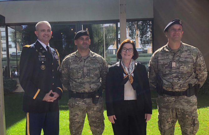 Ambasadorka SAD:Crna Goro, možeš biti ponosna na svoju vojsku