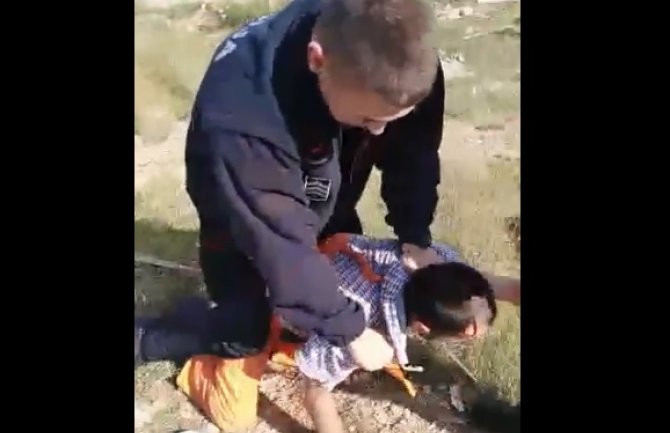 Podgorica: Uhapšen nakon što je udario policajca u glavu (VIDEO)