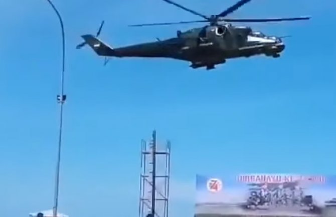 Helikopter pokvario proslavu Dana vojske (VIDEO)