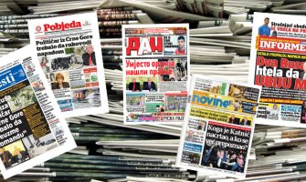 Primjena novog zakona pogodiće izdavače dnevnih listova u Crnoj Gori
