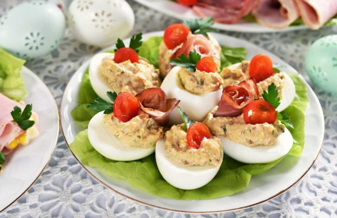 Punjena jaja, predjelo idealno za svaku proslavu ili praznik