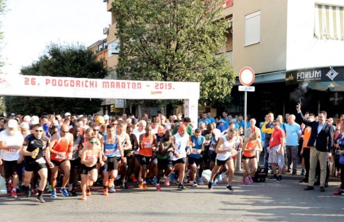 Počeo 26. internacionalni Podgorički maraton: Jedan od najprestižnijih maratona u ovom dijelu Evrope