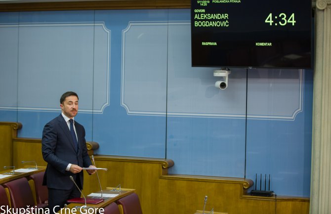 Bogdanović: Nikako nijesmo prepreka da odbor radi svoj posao
