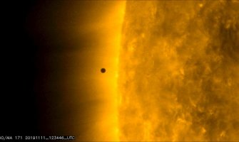 Malecki Merkur prešao preko ogromnog Sunčevog diska